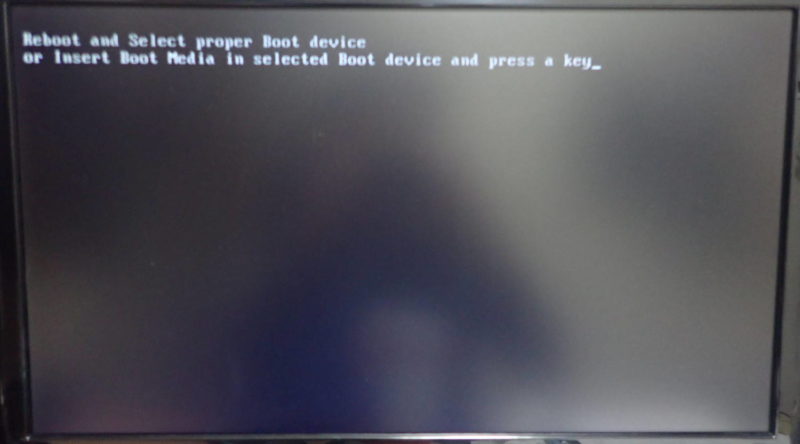 GPT／UEFIブートのWindows 10起動不可のメッセージ