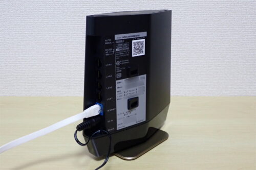 Buffalo - wifi ルーター buffalo WSR-5400AX6/NMB 新品 の+