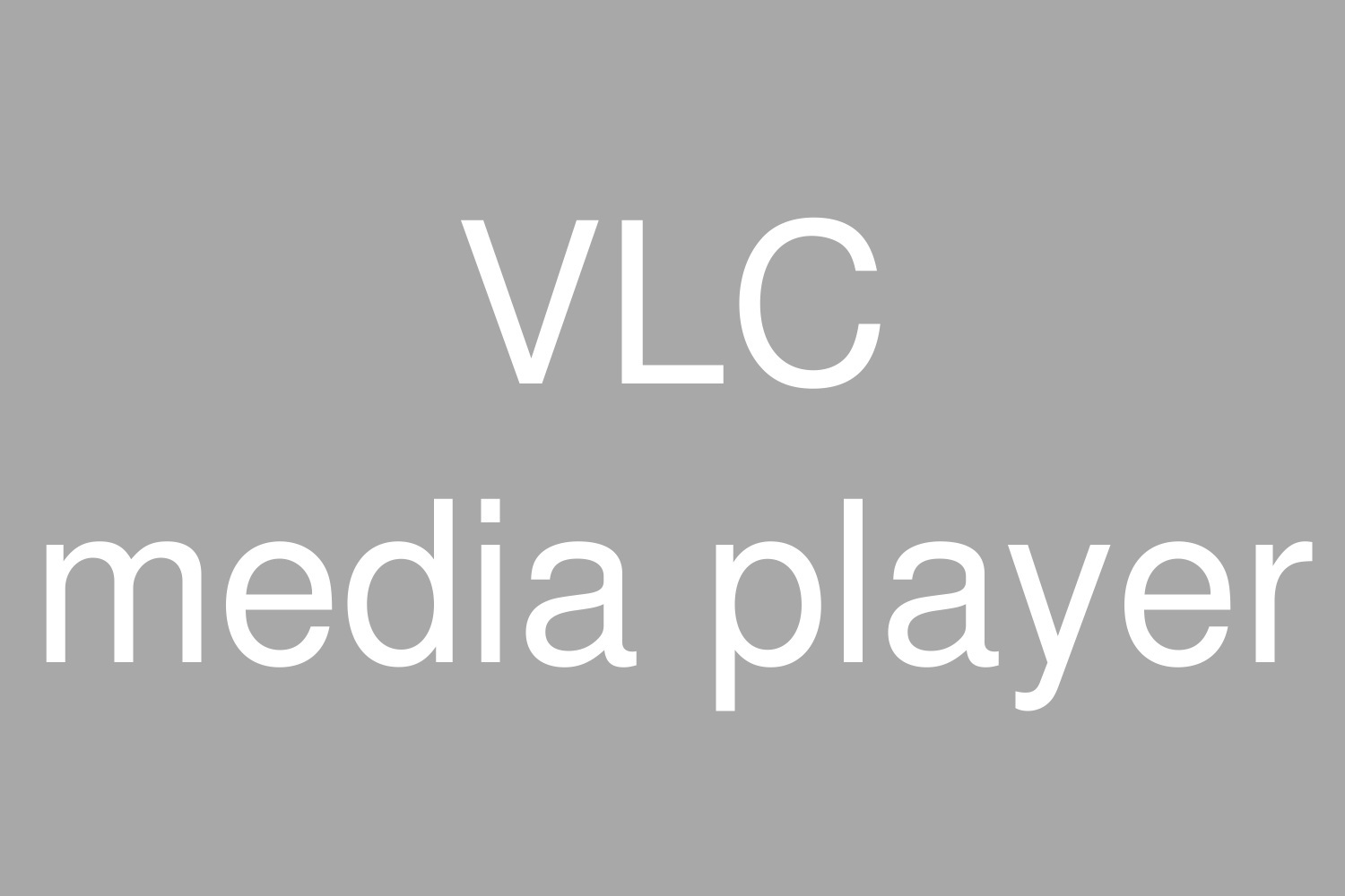 VLC media player